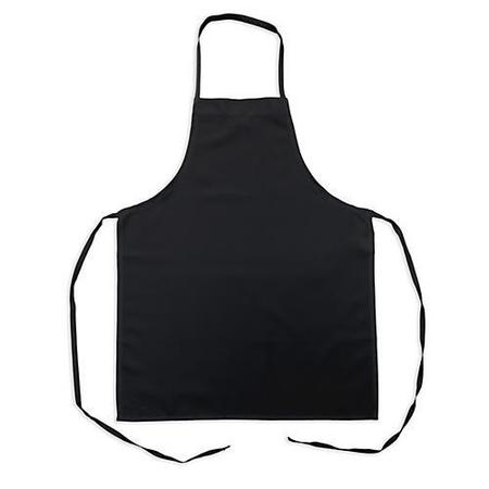 KNG Black Bib Apron 2775BLK